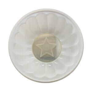 Vintage TUPPERWARE Seal 229 Jel-N-Serve Jell-O Mold Tree Star Flower Designs